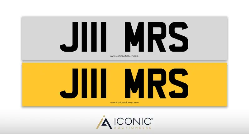 UK Registration Number J111 MRS-Sold