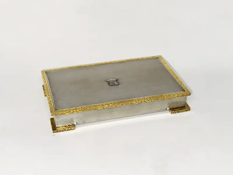 Asprey & Co. Silver Cigarette Box