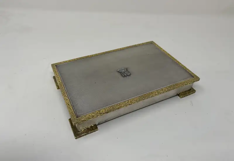 Asprey & Co. Silver Cigarette Box