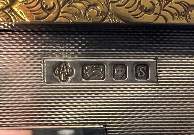 Asprey & Co. Silver Cigarette Box