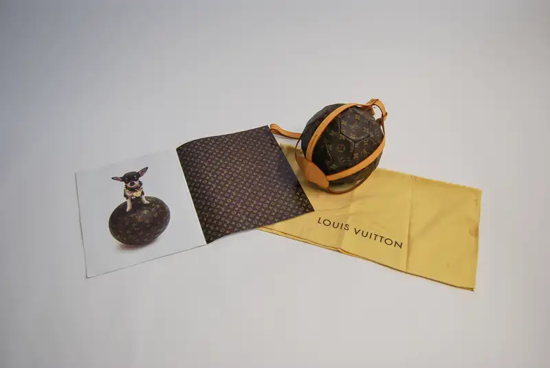 A Louis Vuitton Limited Edition 1998 World Cup Football , Carry Bag and Brochure