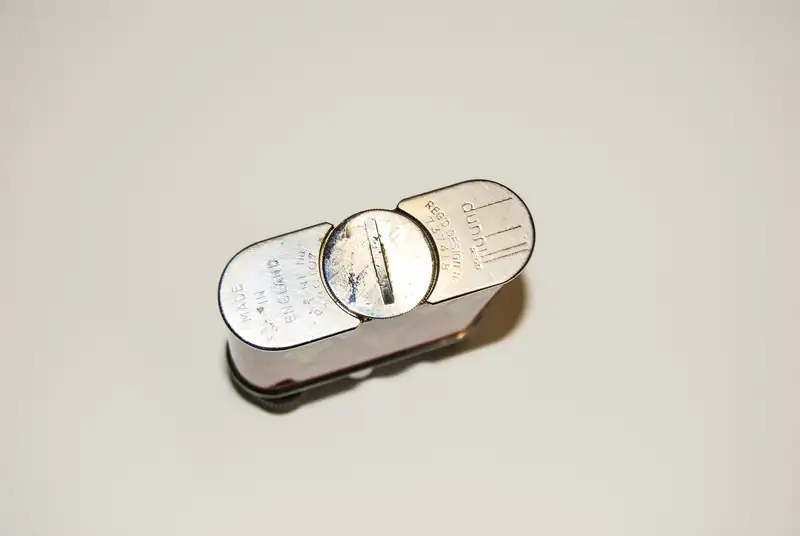 Alfred Dunhill Enamel Art Deco Table Lighter c.1930s