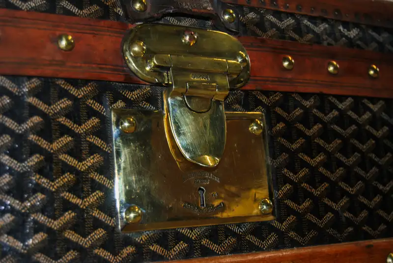 Goyard Courier Trunk c.1920