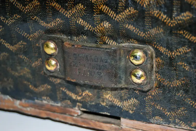 Goyard Courier Trunk c.1920