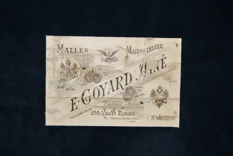 Goyard Courier Trunk c.1920