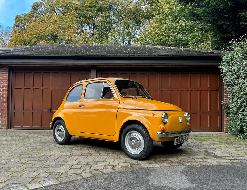 1972 FIAT 500L Lusso-Sold