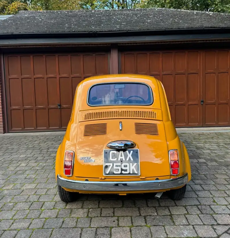 1972 FIAT 500L Lusso-Sold