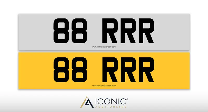 Registration Number 88 RRR-Sold