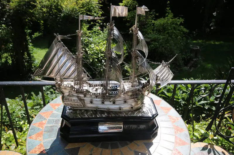 Antique Silver Galleon by William Comyns & Sons Ltd., London 1927
