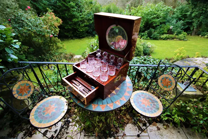 Highly Impressive 1920s Travelling Cocktail Set-Sold