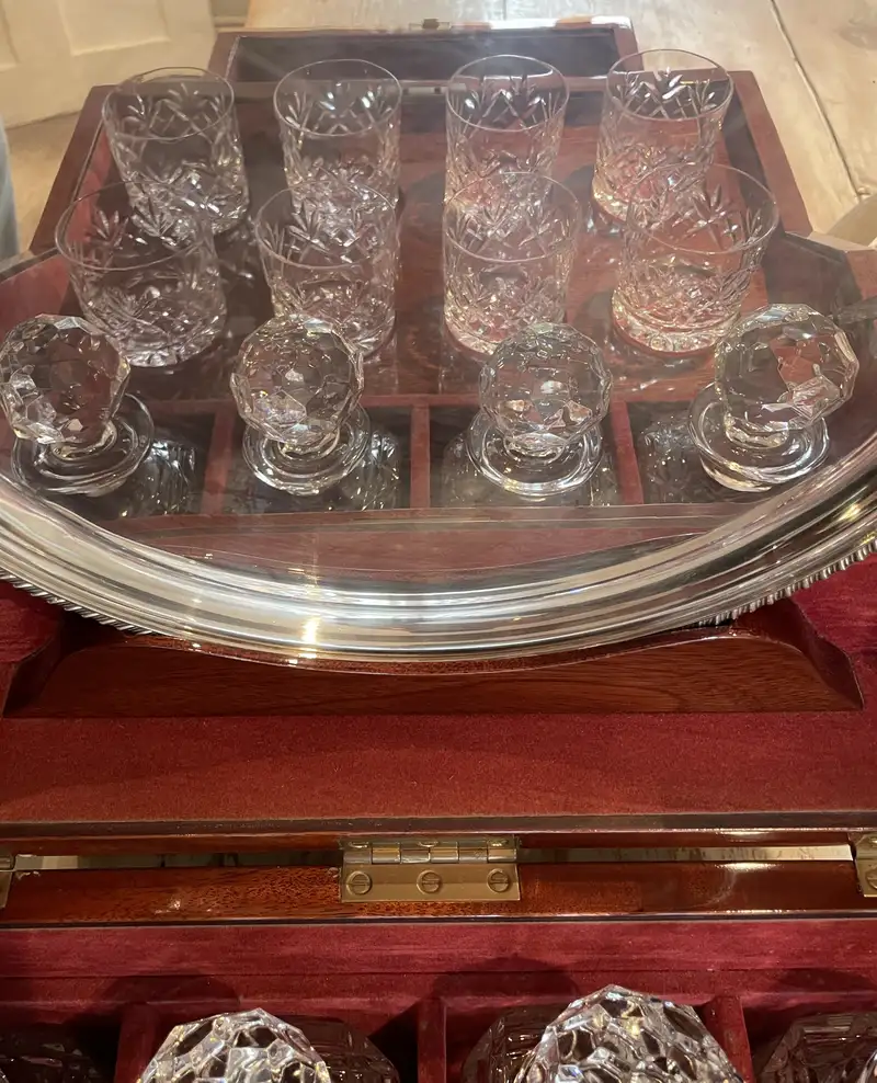 Highly Impressive 1920s Travelling Cocktail Set-Sold