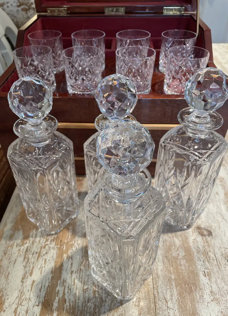 Highly Impressive 1920s Travelling Cocktail Set-Sold