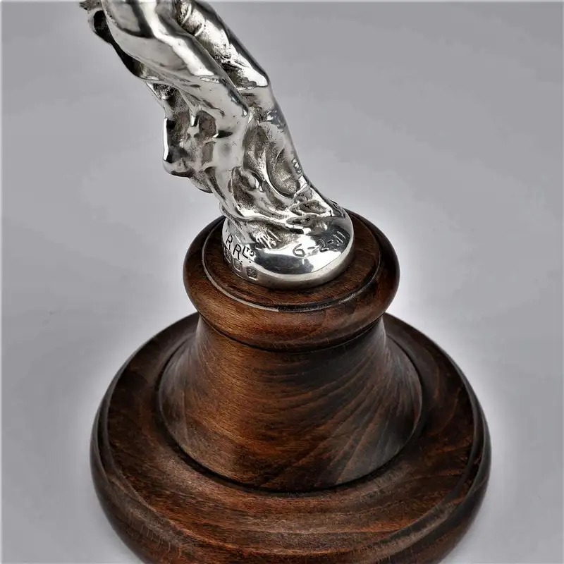 Sterling Silver Rolls Royce 'Silver Ghost' Spirit of Ecstasy-For Sale