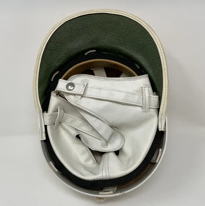1950s Style Race Helmet with Multiple Signatures Including S-Sold