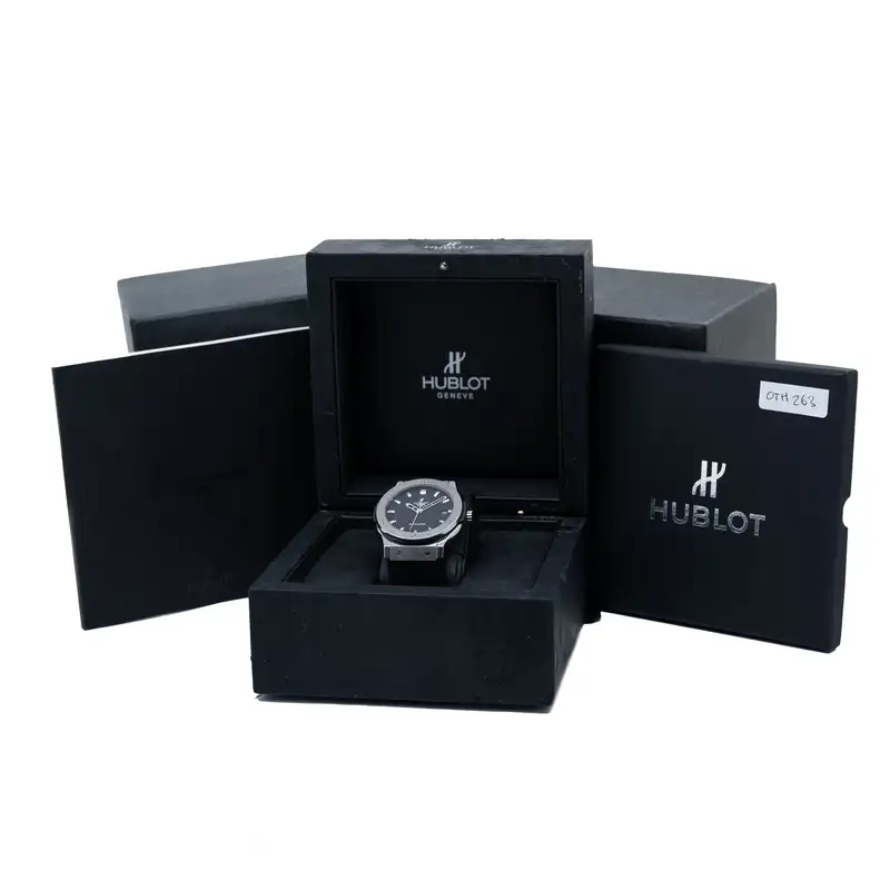 Hublot Fusion Automatic offered with Box and Paperwork-Sold