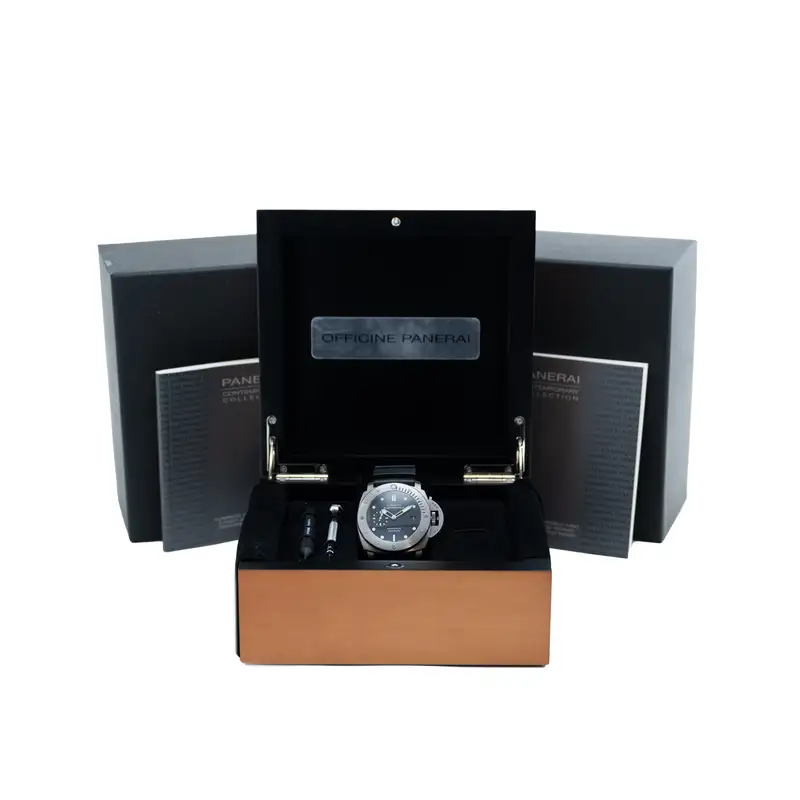 2013 Panerai Submersible Automatic 46.5mm Box and Papers-For Sale