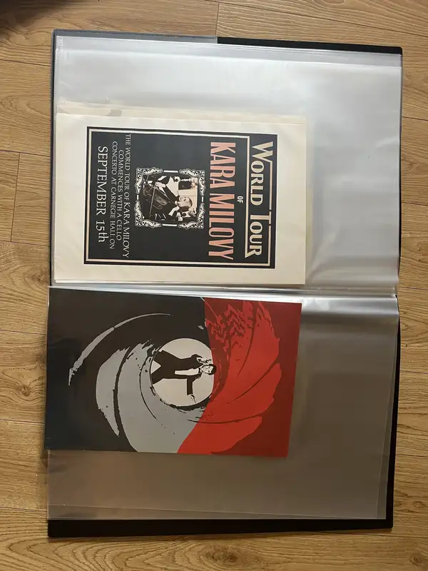 Every James Bond Poster from 1962 to 1987 plus multiple rare-Sold