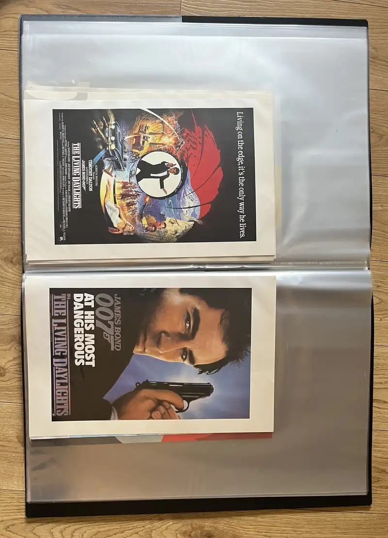 Every James Bond Poster from 1962 to 1987 plus multiple rare-Sold