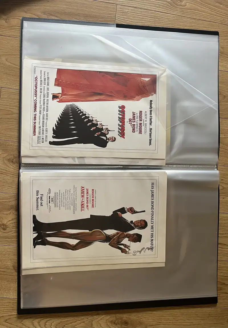 Every James Bond Poster from 1962 to 1987 plus multiple rare-Sold