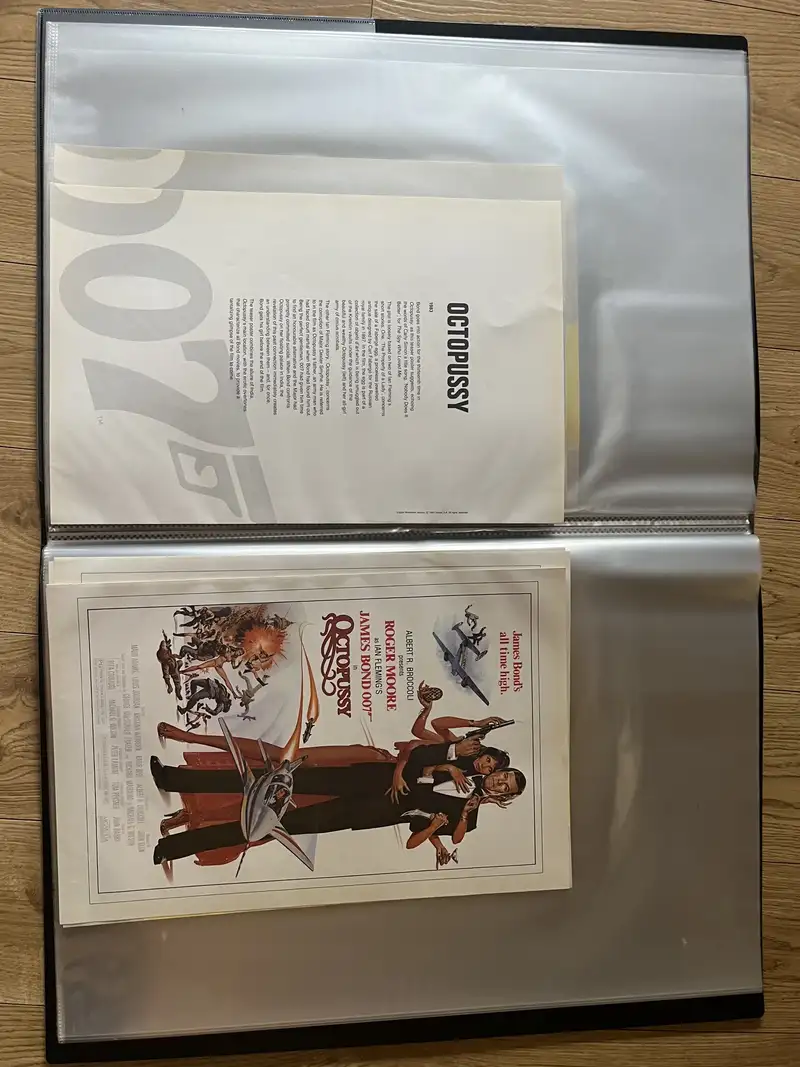 Every James Bond Poster from 1962 to 1987 plus multiple rare-Sold