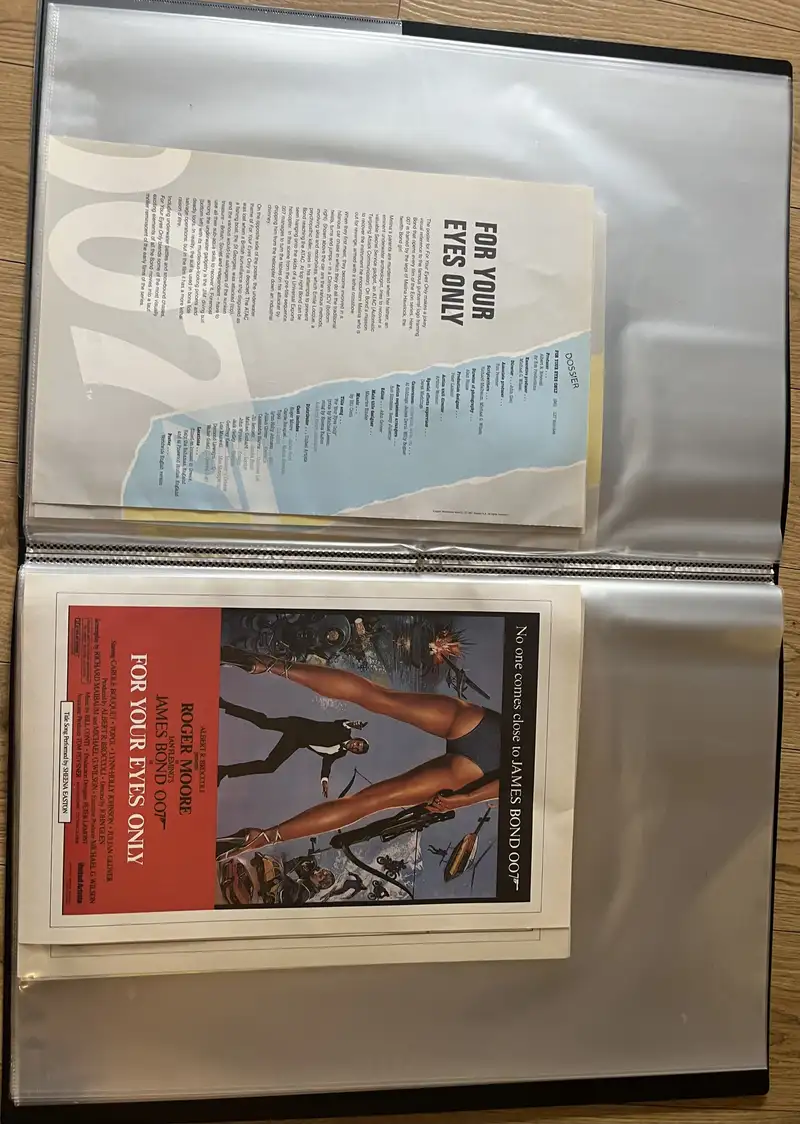 Every James Bond Poster from 1962 to 1987 plus multiple rare-Sold