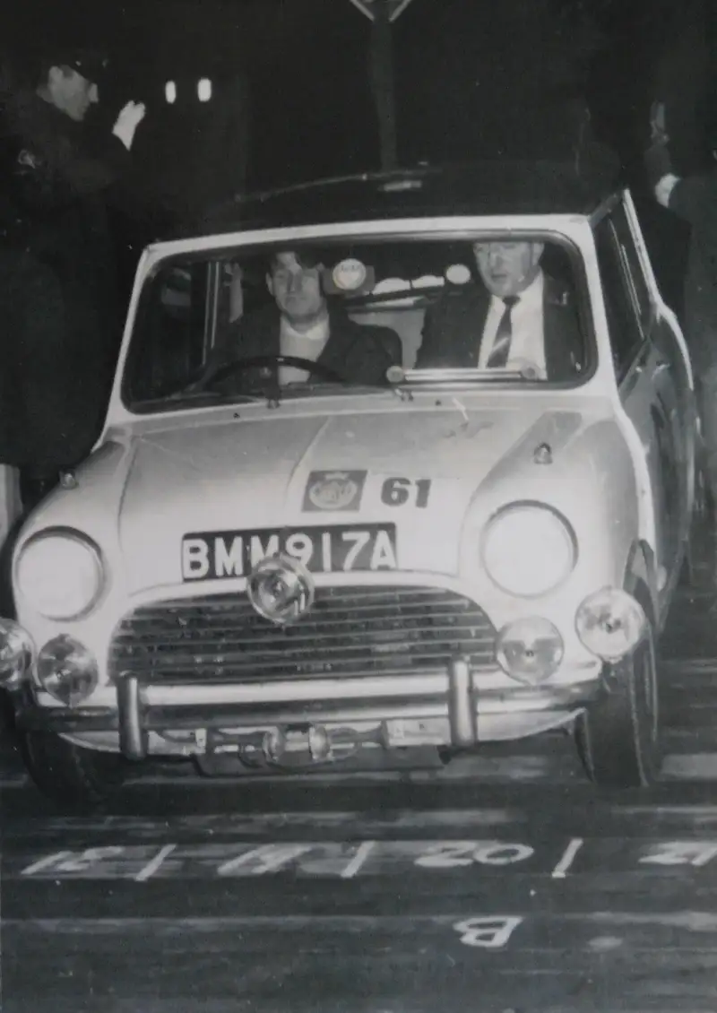 Spark 1:43 Morris Mini Cooper N° 288 3ème Rallye Monte-Carlo 1963 S1187 modèle voiture S1187