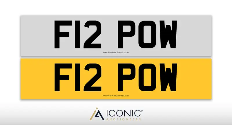 Registration Number F10 POW-For Sale