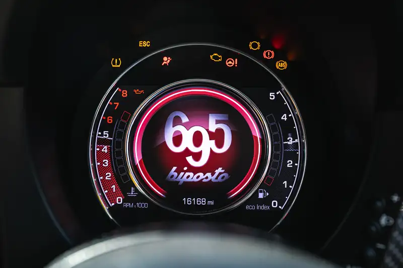 2016 Abarth 695 Biposto - Dog Ring Gearbox-Sold