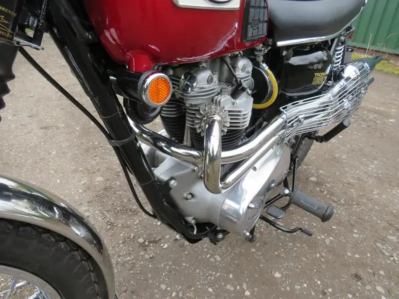 1969 Triumph TR6C Trophy Competition 649cc-Sold