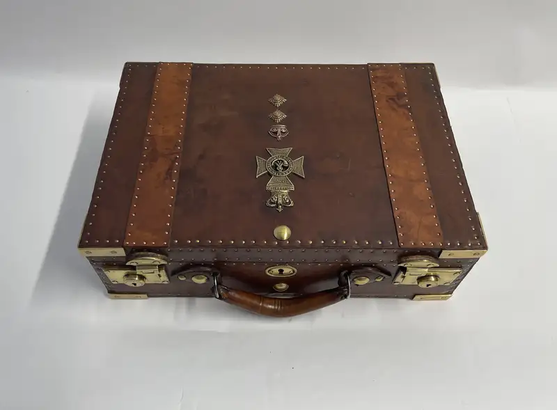 Dispatch Case Bearing the Insignia of the Royal Rifle Corps