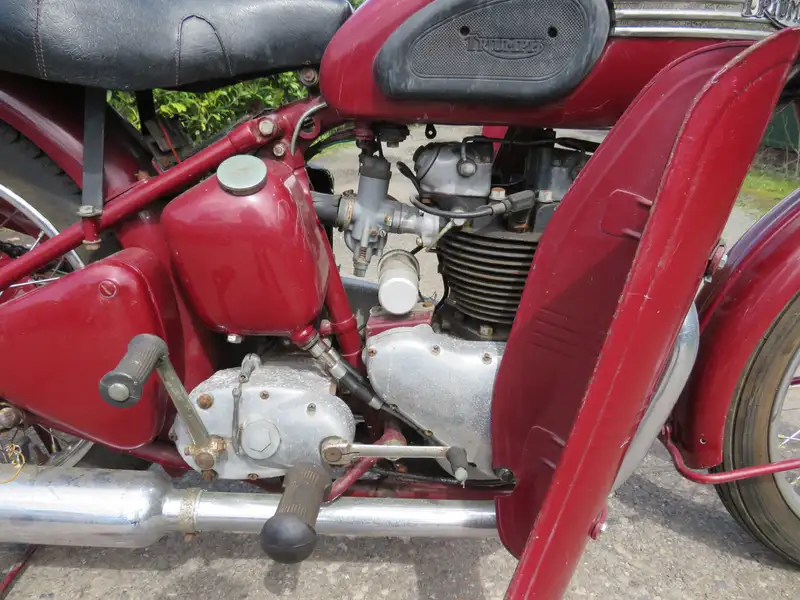 1953 Triumph 5T Speed Twin 498cc-Sold