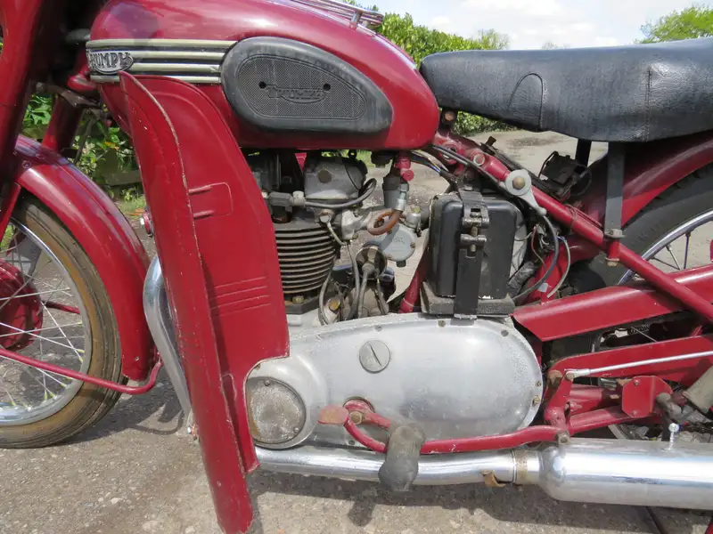 1953 Triumph 5T Speed Twin 498cc-Sold