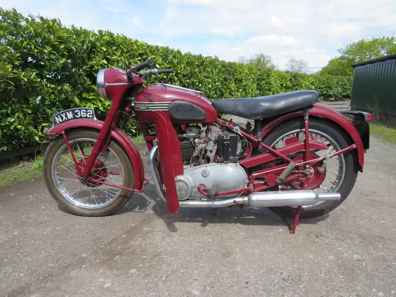1953 Triumph 5T Speed Twin 498cc-Sold