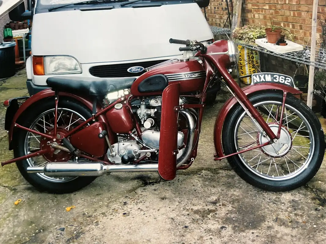 1953 Triumph 5T Speed Twin 498cc-Sold