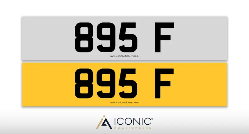 UK Registration Number 895 F-For Sale