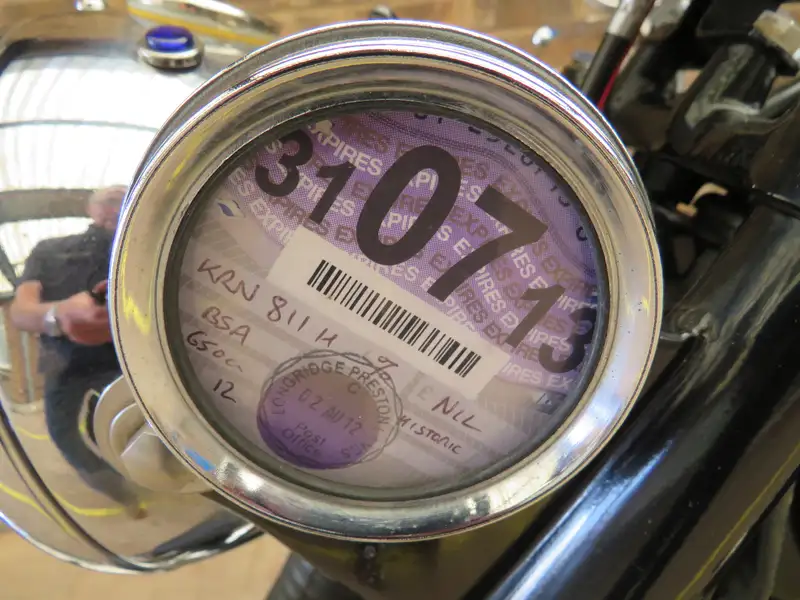 1970 BSA A65 Thunderbolt 654cc-Sold