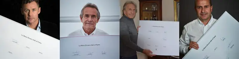 Le Mans Centenary Multi-Signed Hall of Fame Opus-For Sale