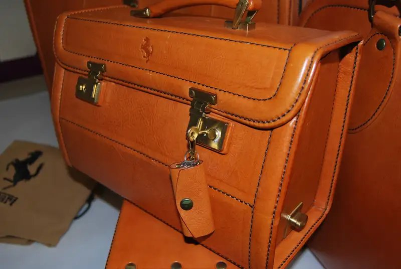 Four-Piece Schedoni Luggage For Ferrari F355/348