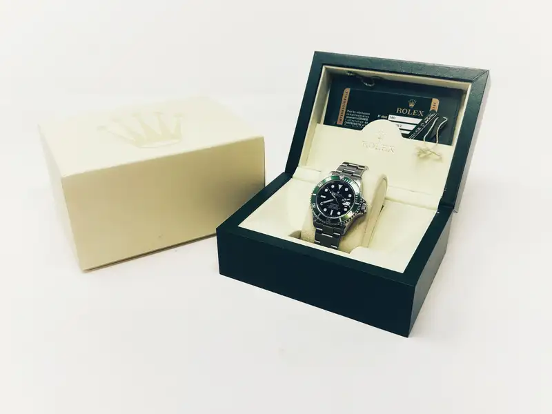 2006 Rolex Submariner 'Kermit' 16610LV 50th Anniversary Complete with Box and Paperwork
