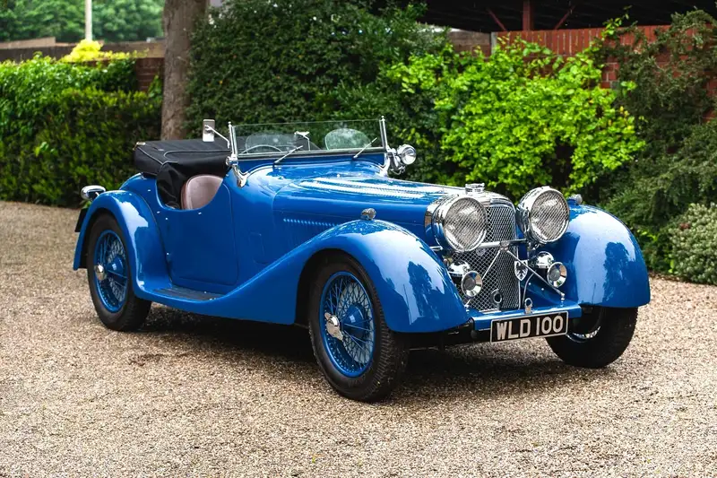 1938 Jaguar SS100 #39070  by Leonida & Co. 'The Romanian Car-For Sale