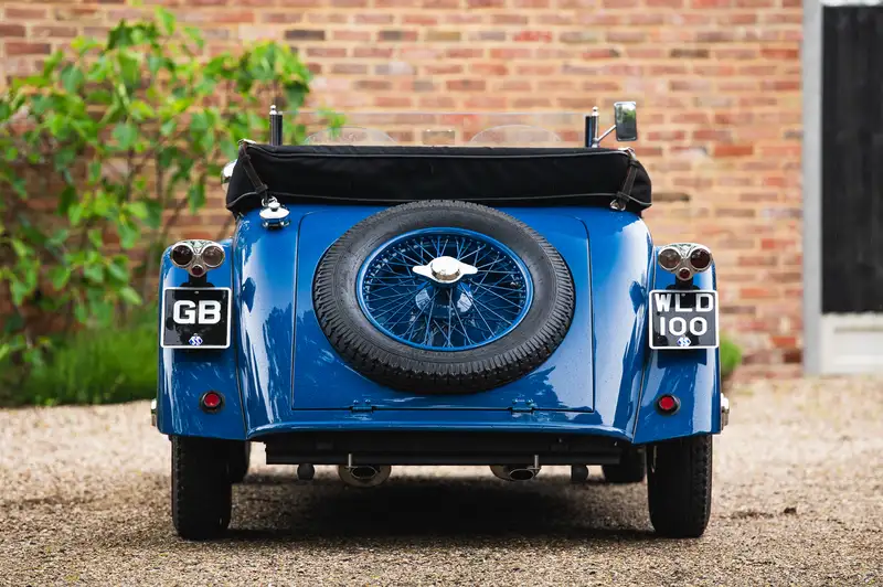 1938 Jaguar SS100 #39070  by Leonida & Co. 'The Romanian Car-For Sale
