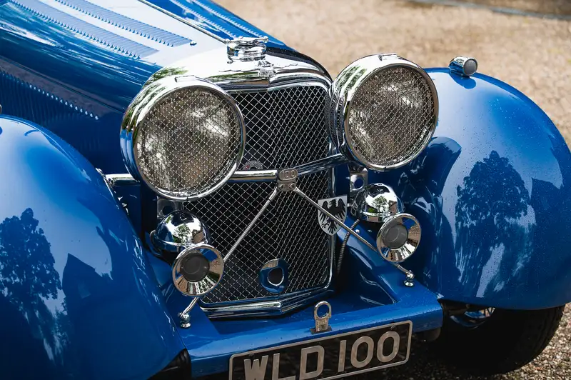 1938 Jaguar SS100 #39070  by Leonida & Co. 'The Romanian Car-For Sale