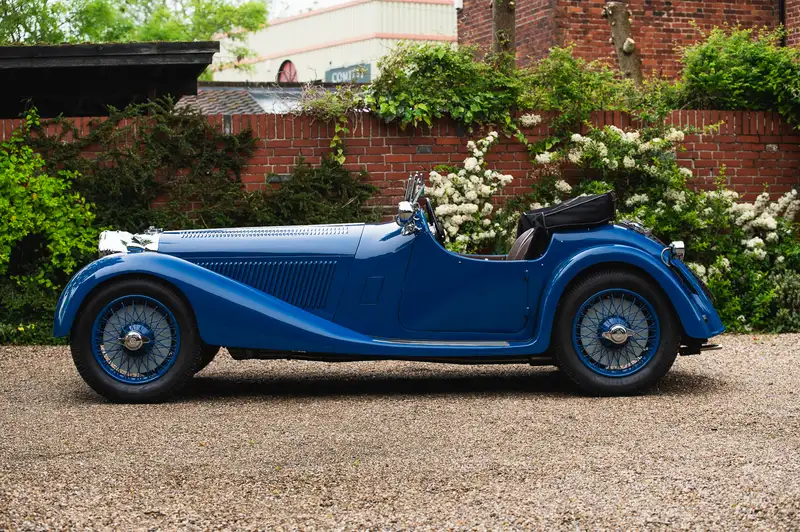 1938 Jaguar SS100 #39070  by Leonida & Co. 'The Romanian Car-For Sale