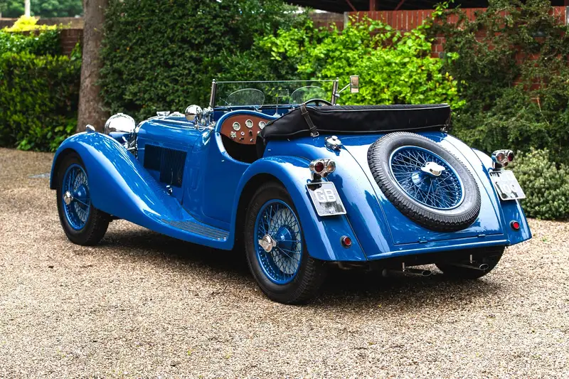 1938 Jaguar SS100 #39070  by Leonida & Co. 'The Romanian Car-For Sale