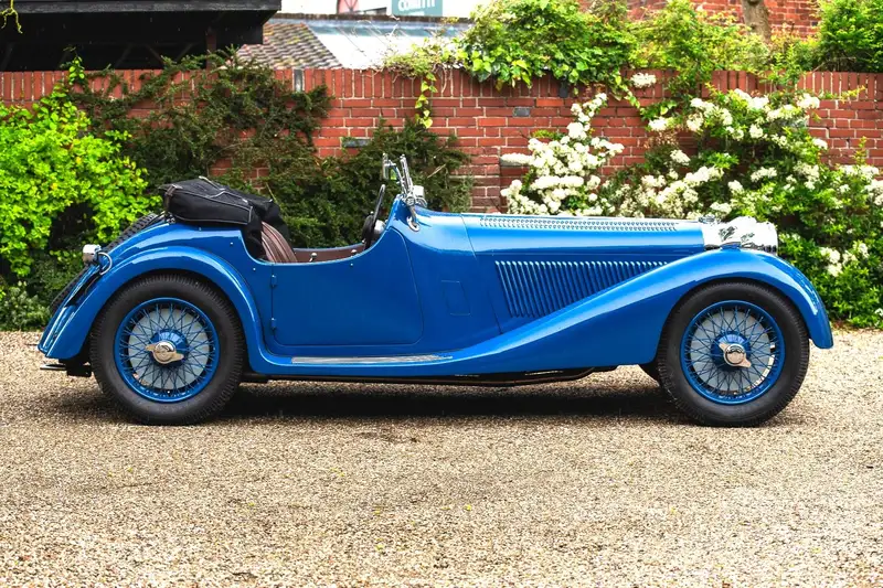 1938 Jaguar SS100 #39070  by Leonida & Co. 'The Romanian Car-For Sale