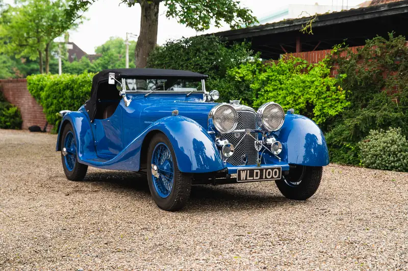 1938 Jaguar SS100 #39070  by Leonida & Co. 'The Romanian Car-For Sale