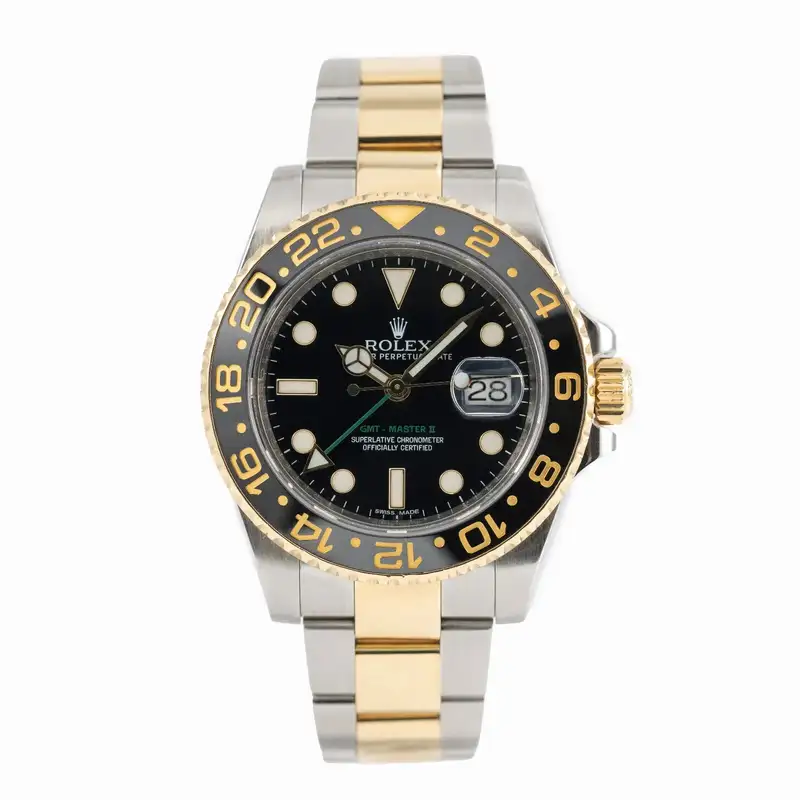 Rolex GMT Master II Bimetal 2013 Box and Papers 
