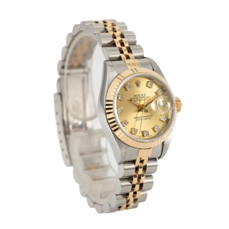 Rolex Datejust Champagne Diamond Dot - Full Set 1993 