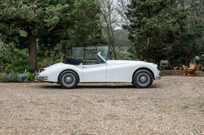 1956 Jaguar XK140 Drophead Coupé - Factory SE & Automatic Tr-Sold