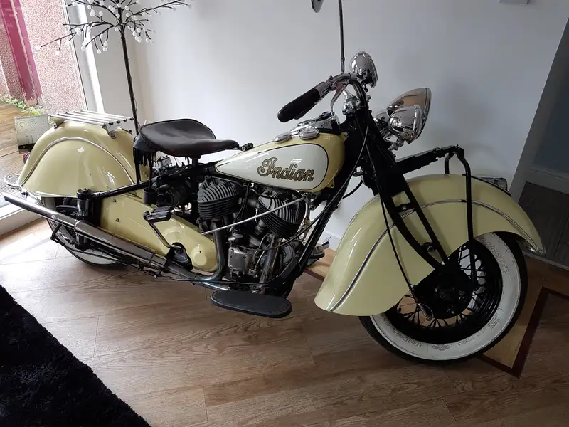1945 Indian 340 Chief 1200cc-Sold